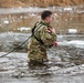 Soldiers participate in cold-water immersion event during CWOC training at Fort McCoy