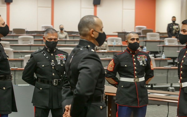 US Marine Corps Forces South honor the Corps’ 245th birthday with a cake cutting ceremony