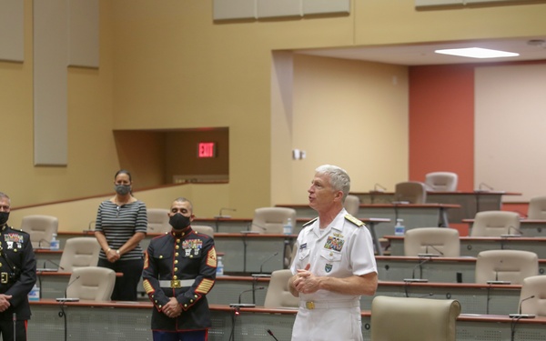 US Marine Corps Forces South honor the Corps’ 245th birthday with a cake cutting ceremony