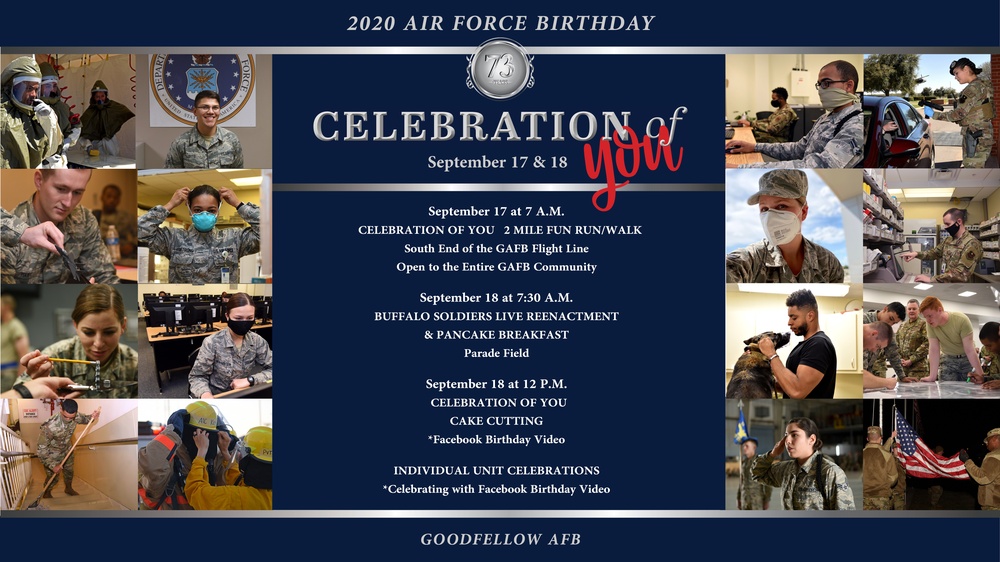 Celebration of You AF Birthday Events