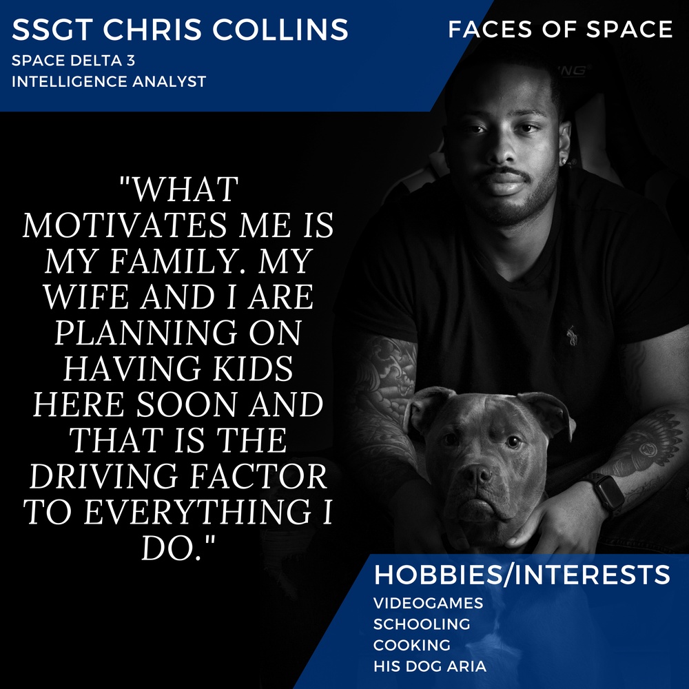 Faces of Space: Staff Sgt. Chris Collins