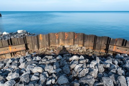 Great Sodus Bay breakwall repair project