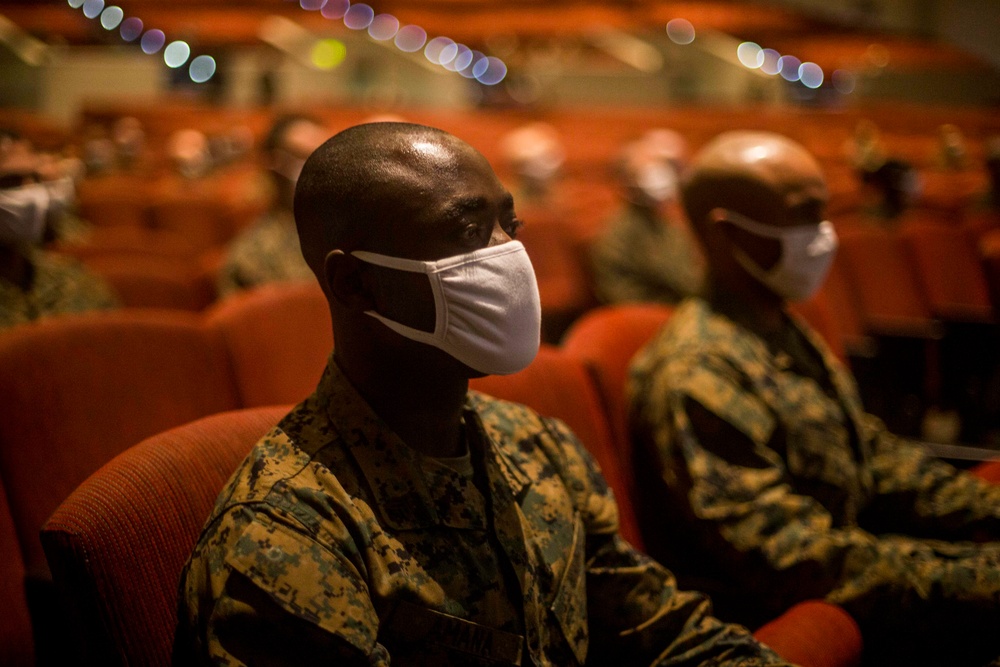 Drill Instructor School Graduation Ceremony