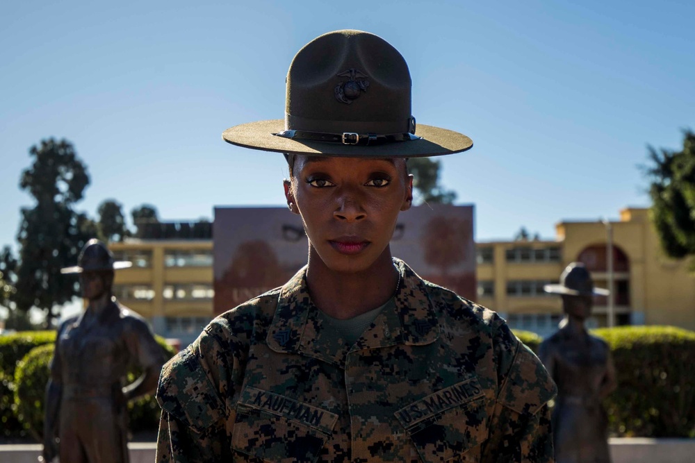 Drill Instructor School Graduation Ceremony