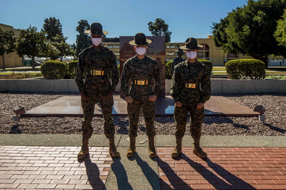 Drill Instructor School Graduation Ceremony