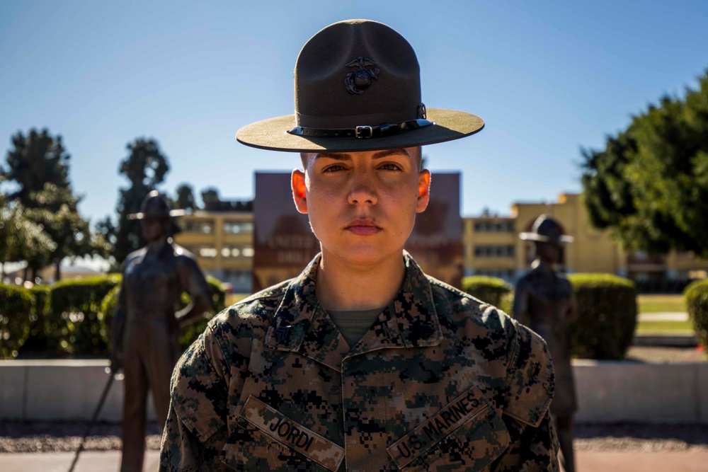 Drill Instructor School Graduation Ceremony