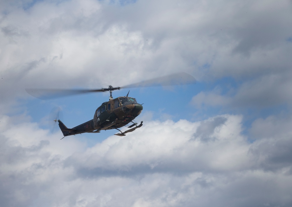 JGSDF Conducts Flight Operations Training on CATC Camp Fuji