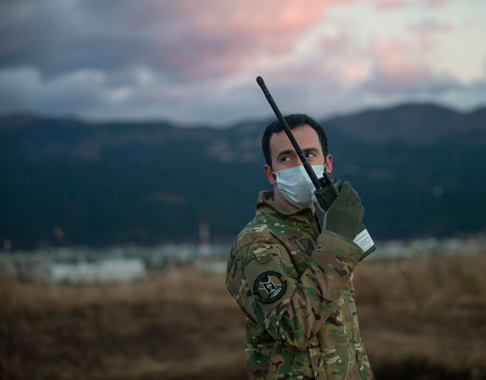 36th Airlift Squadron Conducts Drop Zone Training on CATC Camp Fuji