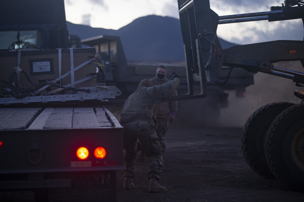 36th Airlift Squadron Conducts Drop Zone Training on CATC Camp Fuji