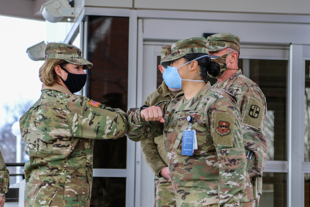 US Army North Commanding General visits Fargo hospitals