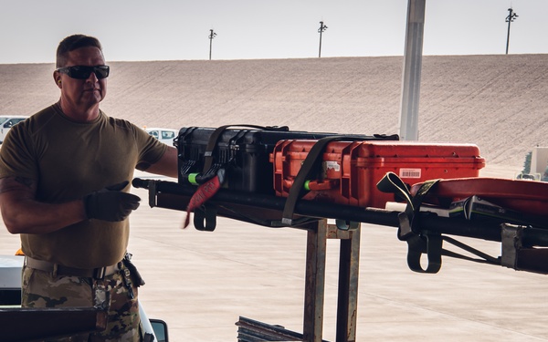 379th EAES provide medical evacuations