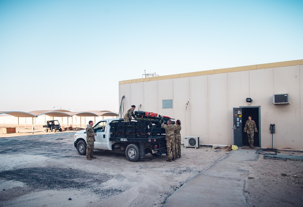 379th EAES provide medical evacuations