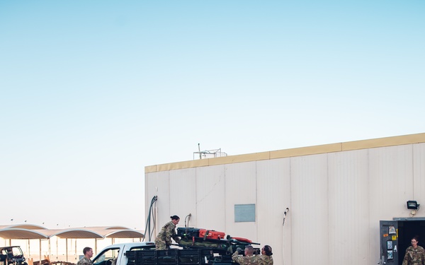 379th EAES provide medical evacuations