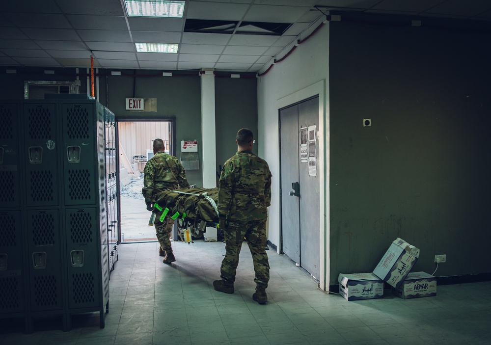 379th EAES provide medical evacuations