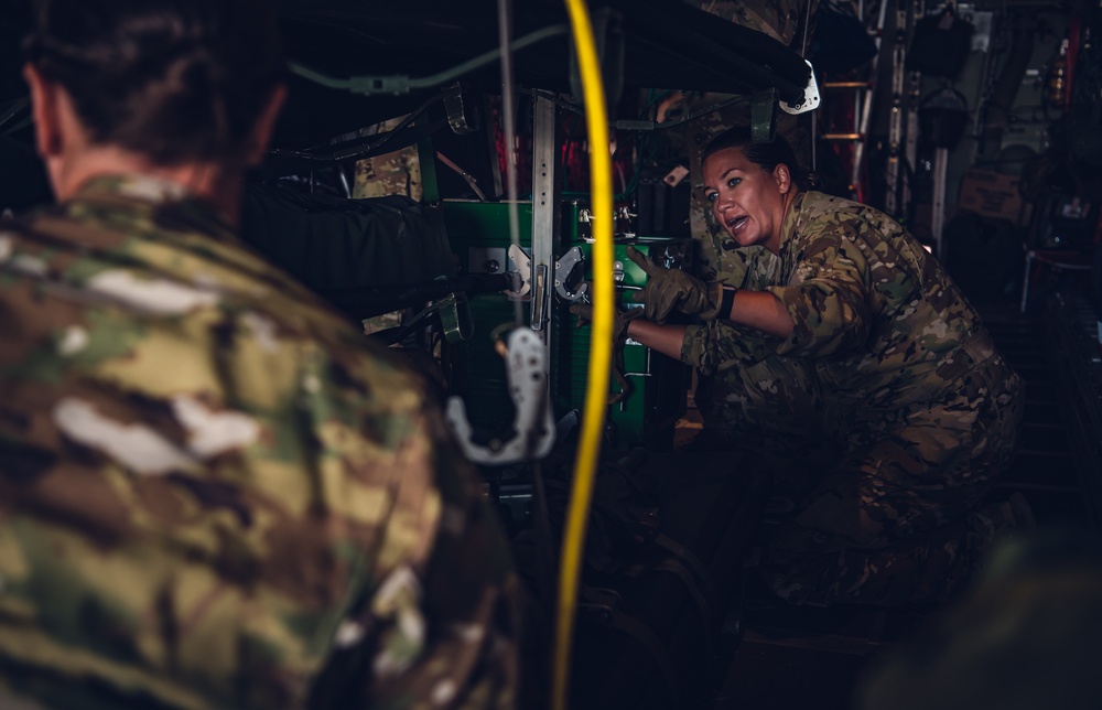 379th EAES provide medical evacuations