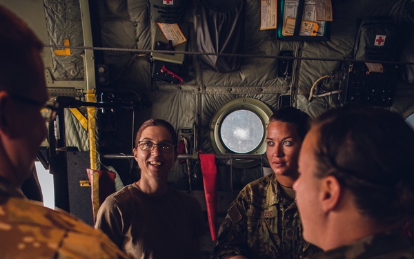 379th EAES provide medical evacuations