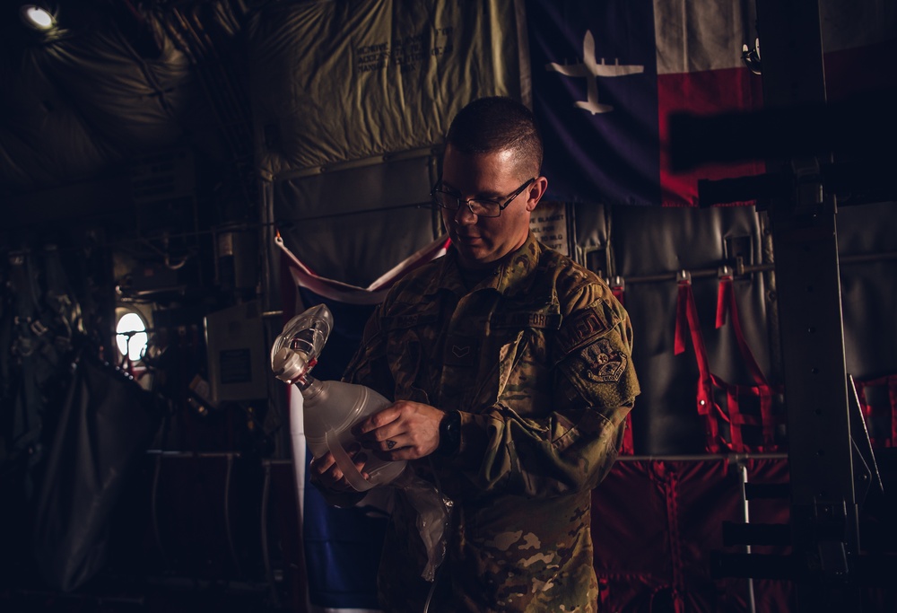 379th EAES provide medical evacuations