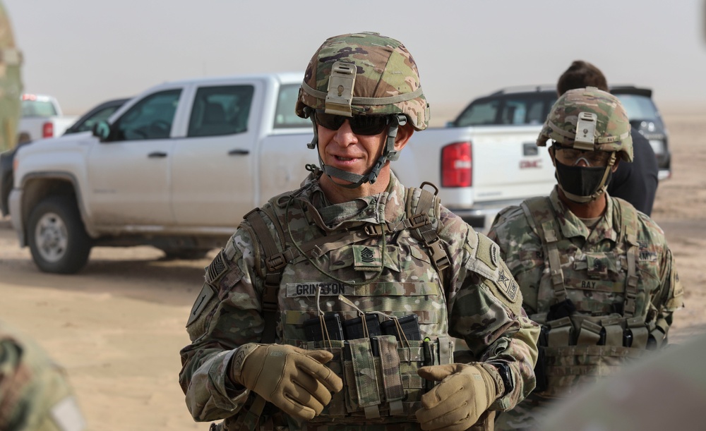 SMA visits Soldiers in Kuwait