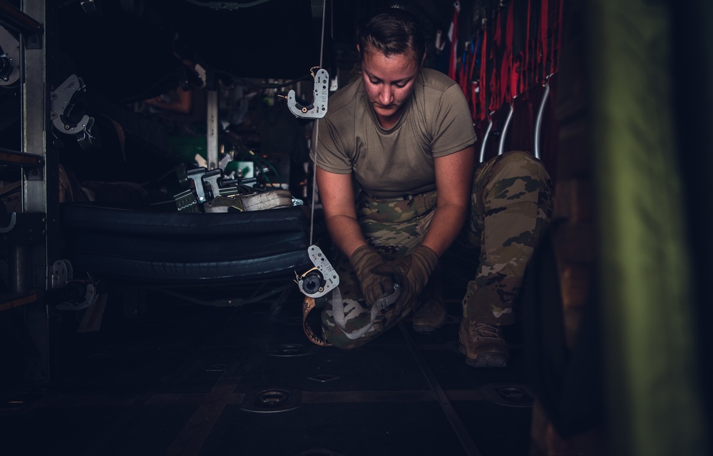 379th EAES provide medical evacuations