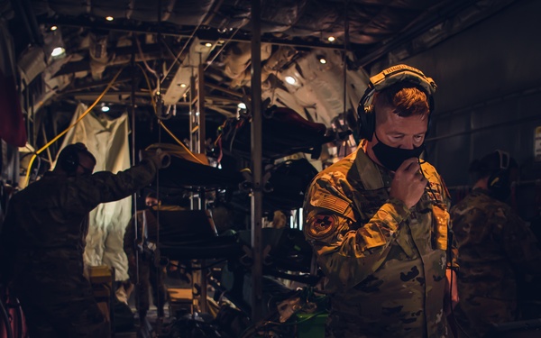 379th EAES provide medical evacuations