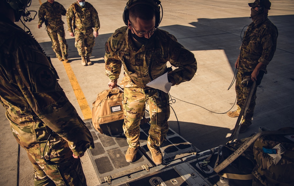 379th EAES provide medical evacuations