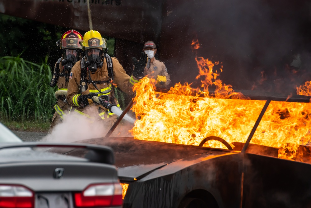 First Responders Hone Skills During Base Exercise