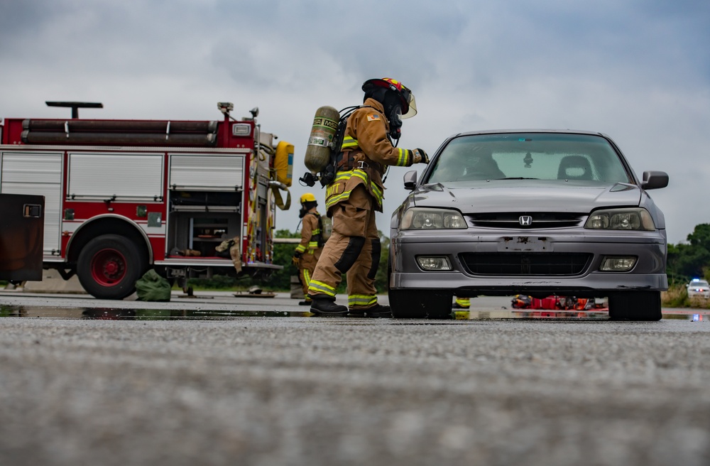 First Responders Hone Skills During Base Exercise