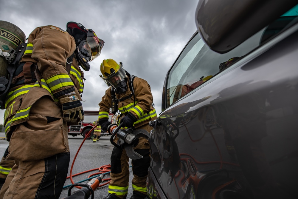 First Responders Hone Skills During Base Exercise