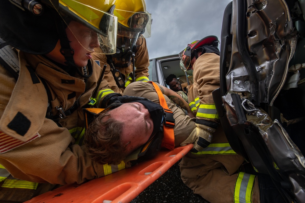 First Responders Hone Skills During Base Exercise