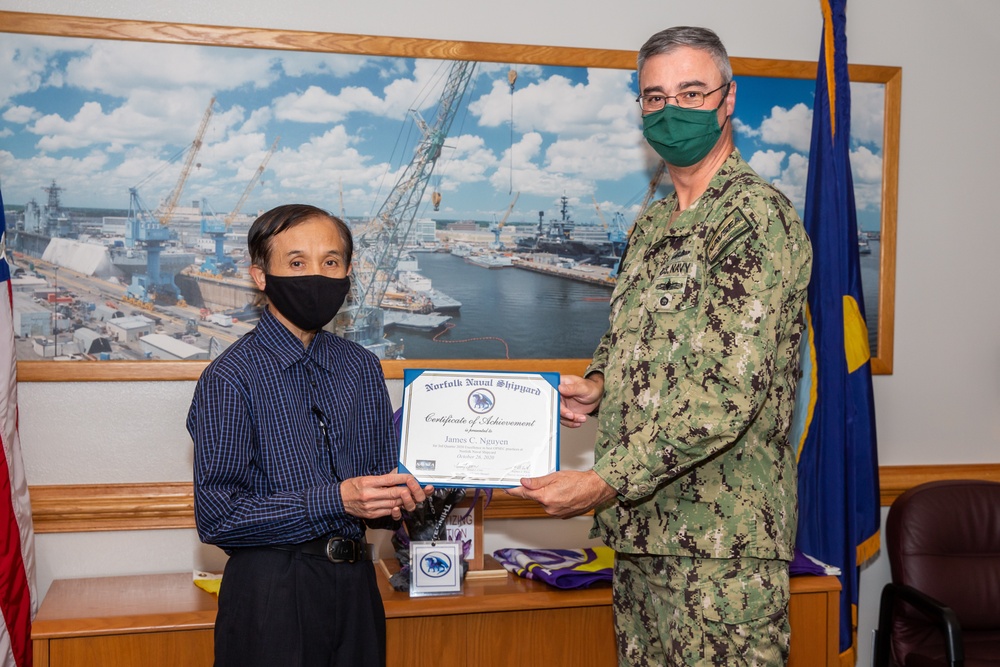 Code 700 Wins Third Quarter OPSEC Award