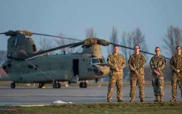 U.S. Army Soldiers see car crash from helicopter, provides aid