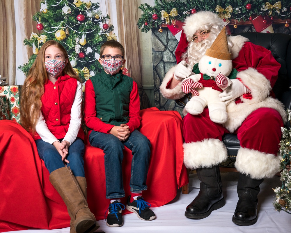 Sensory Santa comes to Barksdale