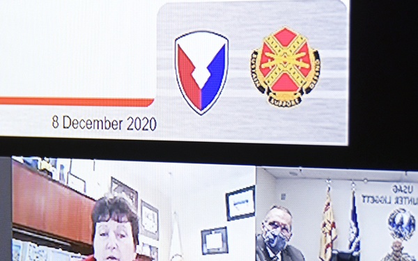 US Army Garrison Fort Hunter Liggett/Parks Reserve Forces Training Area Installation Planning Board brief senior leaders, December 8, 2020