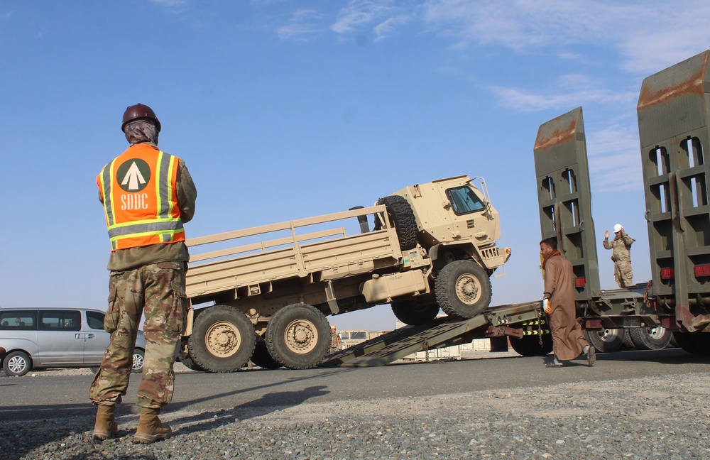 311th ESC Rotates and 840th Trans Bn Assists TAN Mission