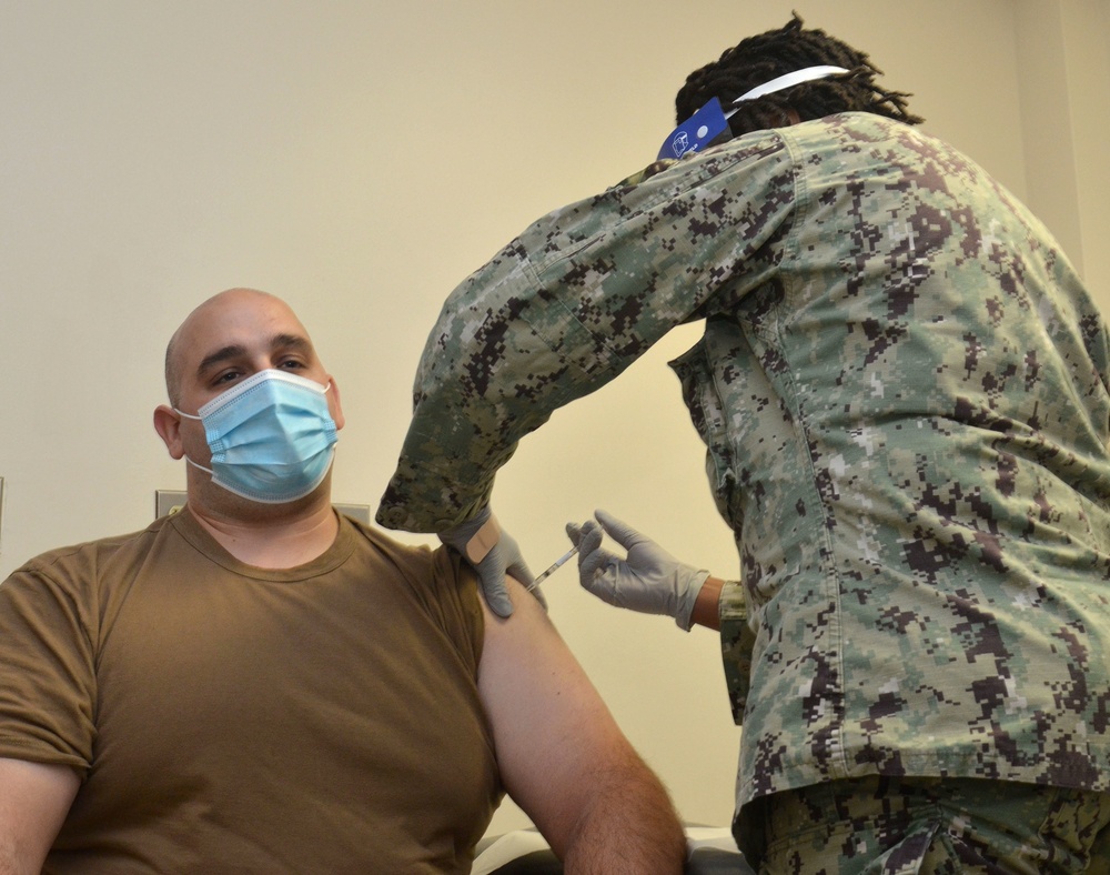 COVID-19 vaccinations begin at Naval Hospital Jacksonville