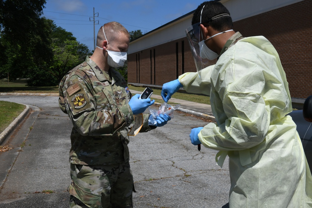 78th MDG Post-deployment COVID testing