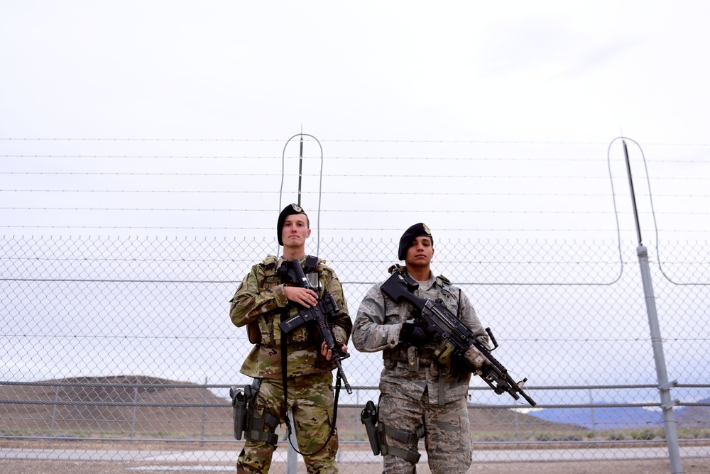 Security Forces at Creech AFB