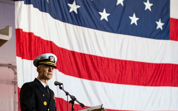 Ike Change of Command