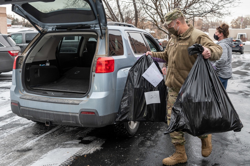 Airmen continue tradition of Utah Foster Care gift deliveries