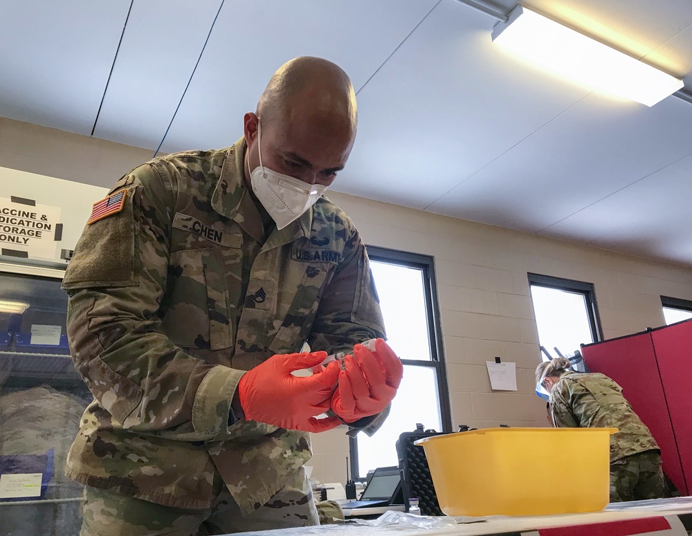 New York National Guard begins COVID-19 vaccinations