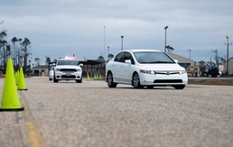 Tyndall partners with Bay County Sheriff’s Office on driving course
