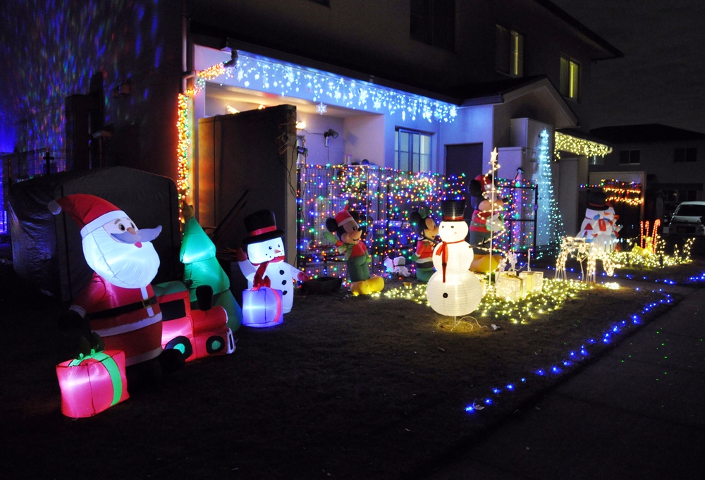 Camp Zama and Sagamihara Family Housing Area alight with holiday spirit