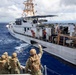 Navy Maritime Expeditionary Security Forces and Coast Guard Conduct Towing Exercise in Philippine Sea