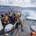 Navy Maritime Expeditionary Security Forces and Coast Guard Conduct Towing Exercise in Philippine Sea