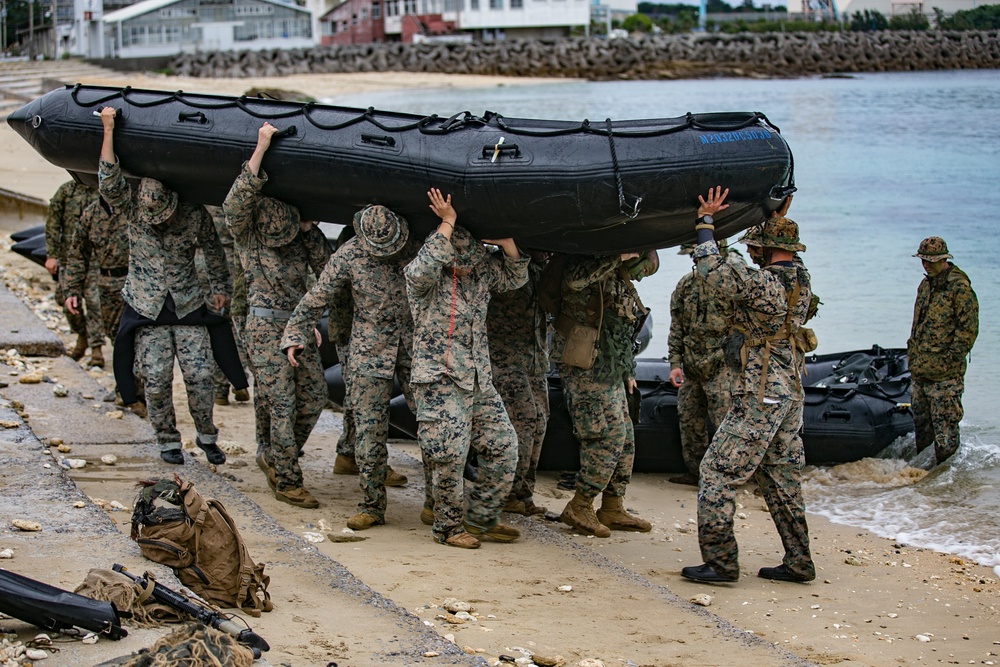 Kilo Company, 31st MEU prepares for simulated boat raid