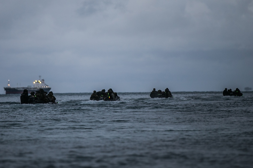 Kilo Company, 31st MEU prepares for simulated boat raid