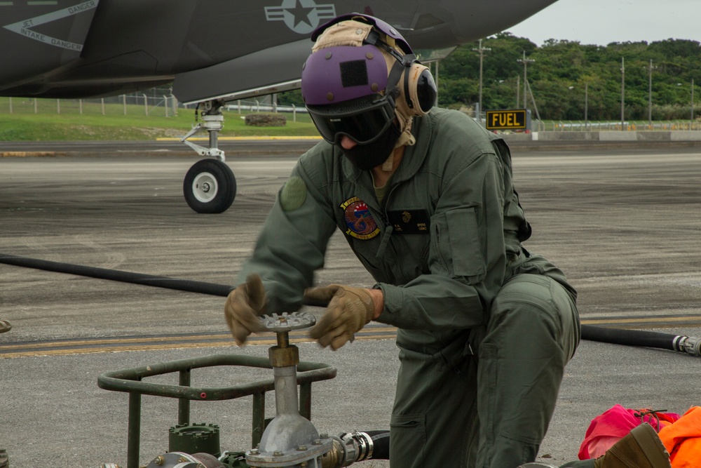 Refueling the Aircraft of 1st MAW