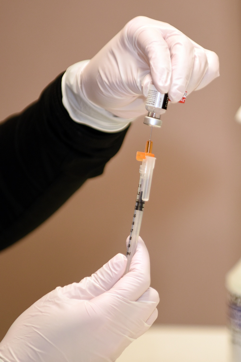Michigan’s Task Force Spartan, Administers the COVID-19 Vaccine