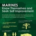Marines Know Themselves and Seek Self- Improvement