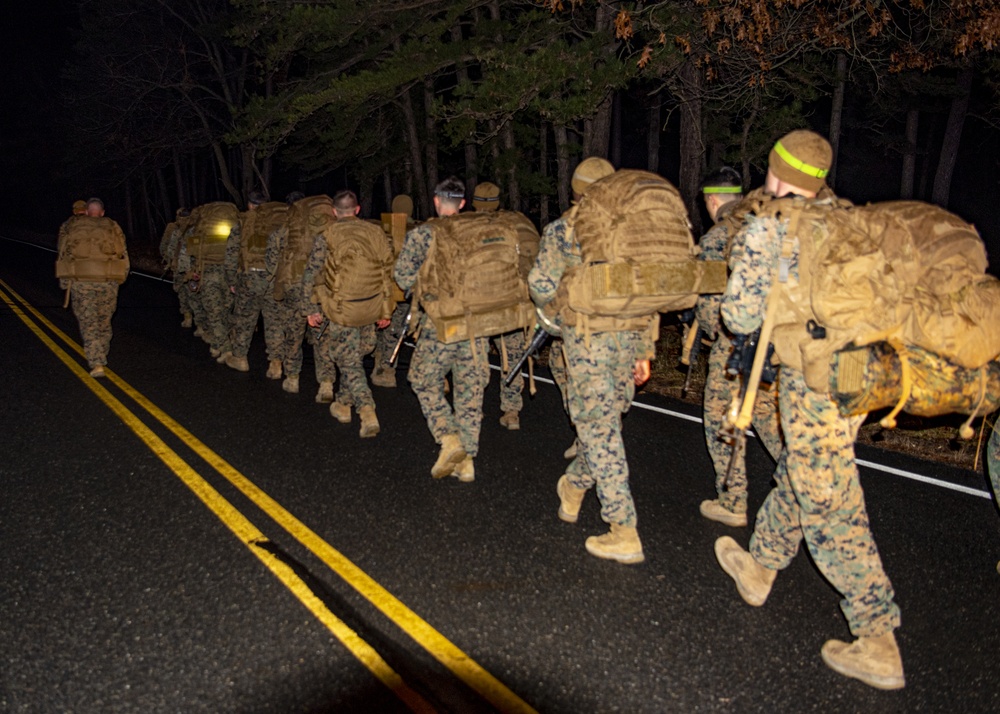 Marine Corps. 2/25 Battalion Exercise.